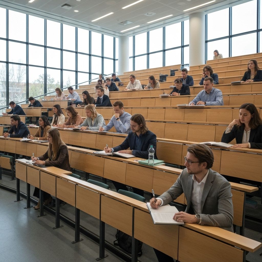 ビジネススクールの講義風景