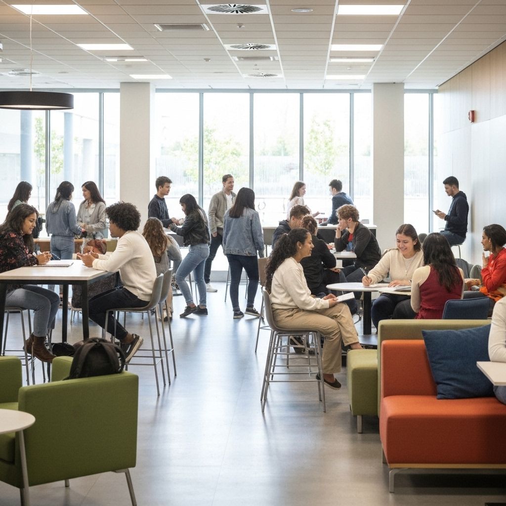 キャンパスの共有スペース