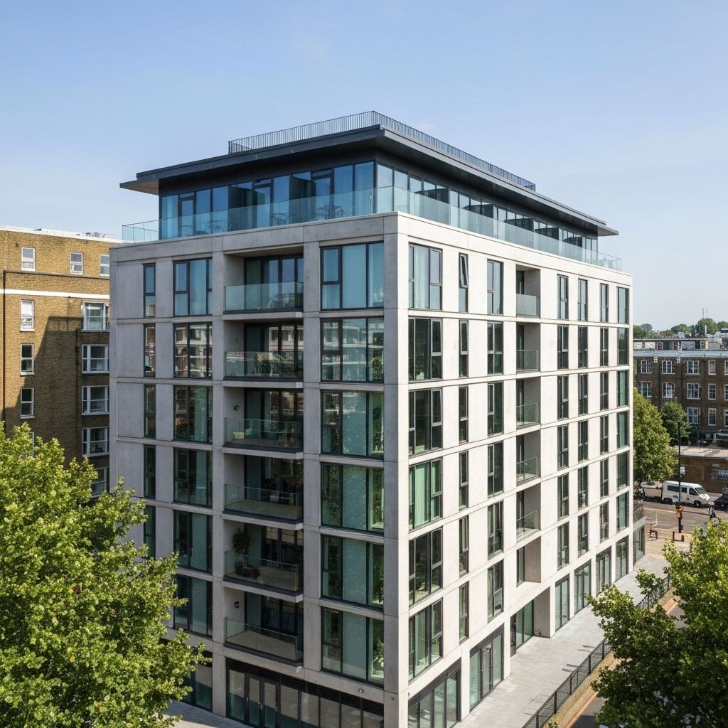 Modern student accommodation in London